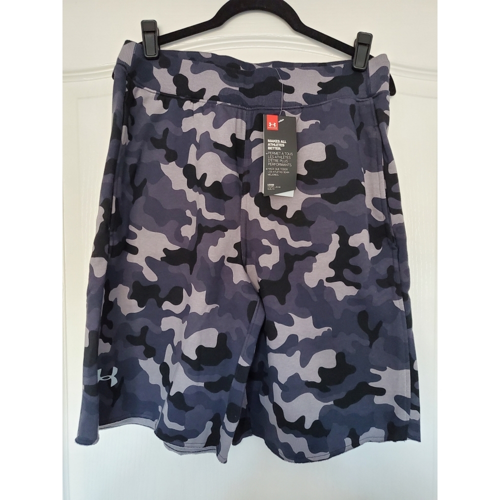 Under Armour Camouflage Basketball Shorts sz L